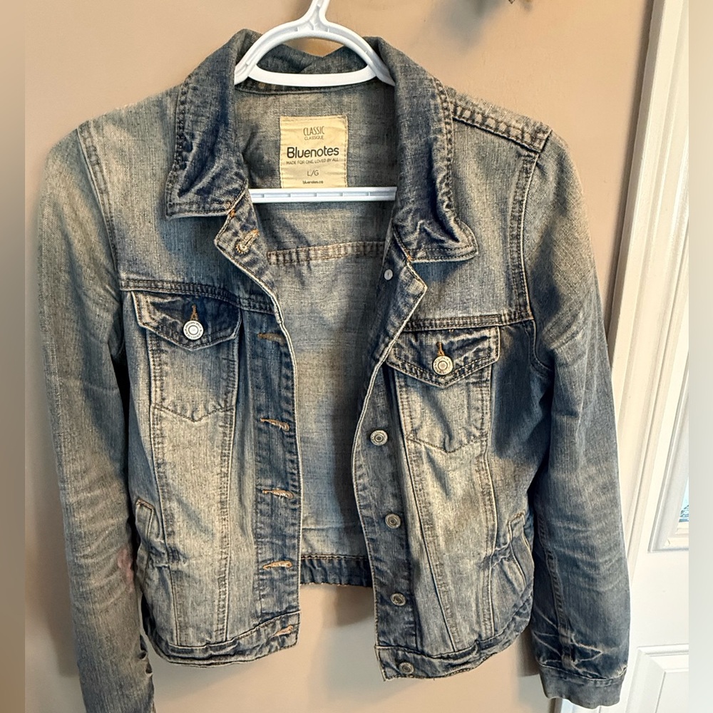 Bluenotes Faded Blue Jean Jacket